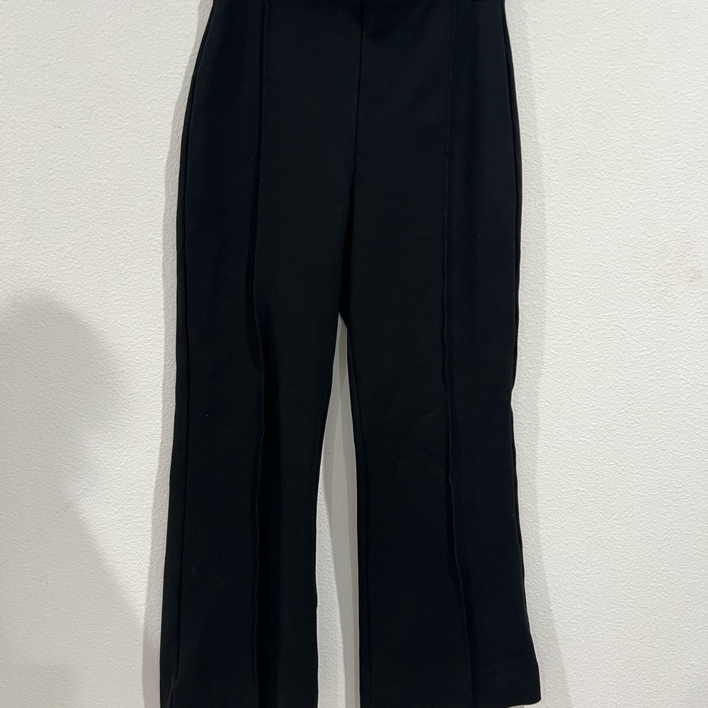 Maeve by Anthropologie The Margot Black Wide Leg Trousers Medium - Picture 6 of 6